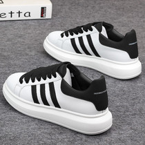 Hong Kong Tongan Supreme mens shoes 100 hitch small white shoes lovers thick bottom heightening sneaker board shoes