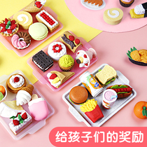 iwako Japanese fun cartoon rubber toy eraser creative cute detachable assembly elementary school childrens kindergarten girl heart fruit food food food animal shaveless skin