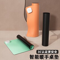 Rainbow Snails Heating Warm Table Cushion Ins Wind Mouse Mat Desk Mat Warm Anti Dirty Table Mat Women Office Large