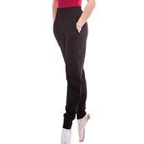 Square dance trousers black bodybuilder pants cotton shape pants small feet radish pants waist dance practice pants