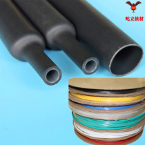 Φ15mm black double-wall tube with glue double-wall heat shrinkable tube Environmental protection insulation seal Waterproof permanent use