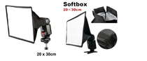 20X30CM machine ceiling lamp soft box professional large flash flash outside folding soft mask roof flexible lampshade