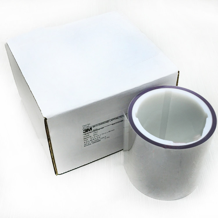 3m 661X Precision Grinding Roll 4 x 50ft x 3 x 1mic 3mic 6mic 9mic 15mic 30mic