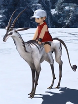 FF14 Final Fantasy 5 5 riding pet Mount female Antelope male antelope FF14 landline Mount antelope