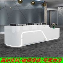 Reception desk Hotel image desk Kindergarten triage desk Arc bar Clothing store Hotel cashier Health club