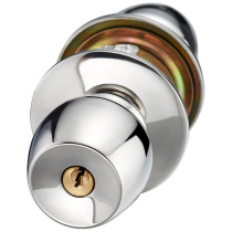 Spherical lock Room door lock Household wooden door ball lock Stainless steel spherical lock Copper universal indoor door lock ball lock