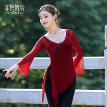 After the feat dance the Chinese folk classical dance jacket the adult body the rhyme the mesh the elegant clothing the female