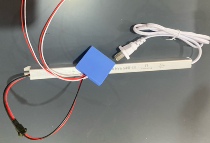 Net red mirror haircut light mirror switch smart touch switch light with accessories 24W 48W rectifier