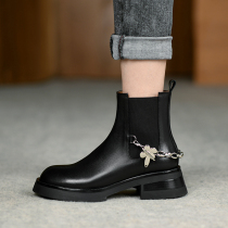 GANAIER cool with soft sugar with salt ~ 2021 New retro boots explosive Martin boots female 5CM