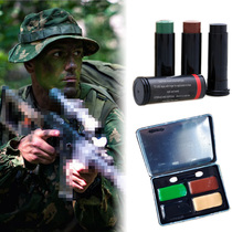 Tactical camouflage oil three-color four-color camouflage paint military fans facial bionic oil Stage Film and Television cosmetic oil