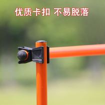 Jumping up roller skating over pole obstacle pole model BMX BMX Skateboard Training obstacle roller skating high and low pole