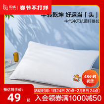 LOVO Lewo Home Textile Pillow Pillow Core Bedclothes Antibacterial Fiber Pillow Single Adult Student Pillow