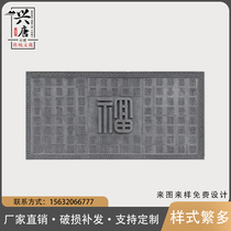 Antique huge hundreds of futuristic brick sculptures ancient buildings Chinese shadow wall illuminated wall large reliefs decorated with wall hangings embelicking ancient town