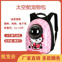 Back Cat Bag Space Pet Cabin Bag Out Portable Dog Clothing Cat Cage Double Shoulder Cat Bag Satchel Bag kitty bag