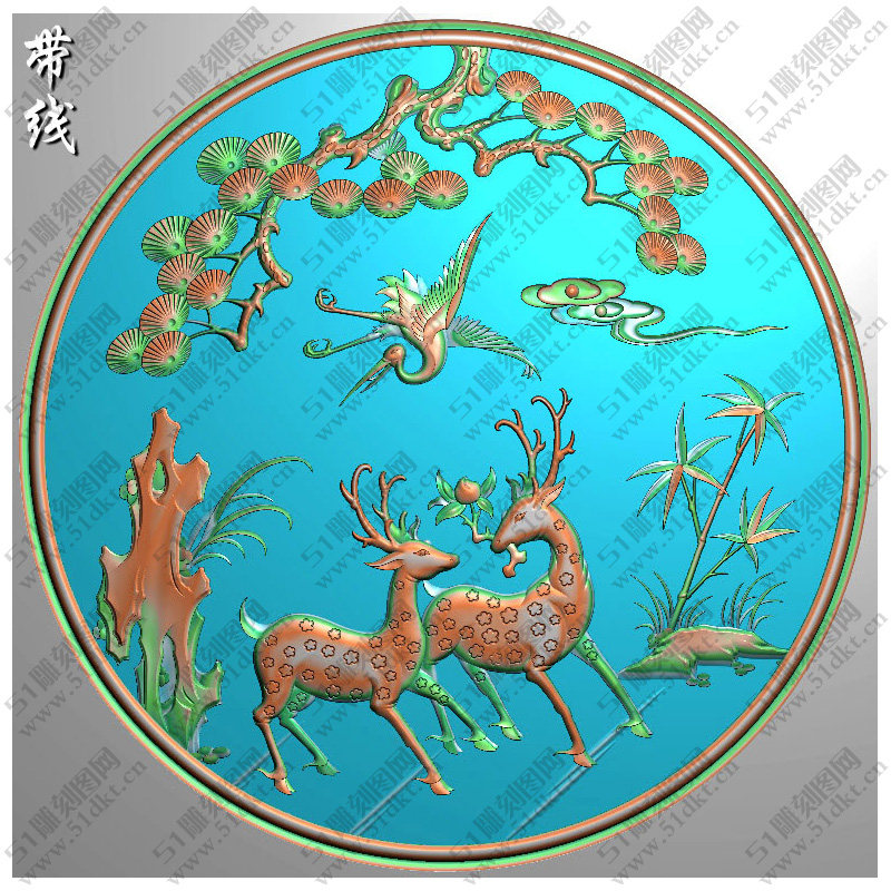 鹤鹿同春图-鹤鹿同春图促销价格、鹤鹿同春图品牌- 淘宝