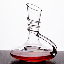 Crystal glass fast red wine decanter wine divider European style personality creative wine split flagon home set