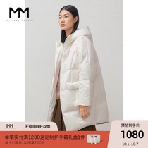 Shopping mall with MM winter New long warm duck down jacket 5BA180691