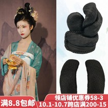 Ancient style hair bag ancient costume Hanfu hair bun Tang style skirt styling pad hair combination set hairstyle song wig hair accessories