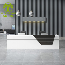 Company front desk cashier reception desk Clothing store cashier Beauty consultation desk Plate front desk office bar table