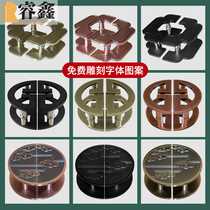 Chinese style engraving semi-circular imitation ancient Xiangyun large door handle glass door of ancient bronze wooden door aluminium alloy door handle