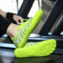  Indoor colorful fitness shoes mens and womens comprehensive training shoes shock absorption gym special skipping shoes womens five-finger sports shoes