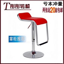 Simple bar chair Bar chair Lifting bar stool High chair Front desk bar stool European bar chair high stool