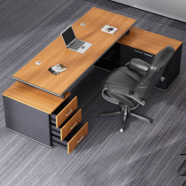 Office desk and chair combination office business supervisor large desk manager desk single boss desk simple and modern