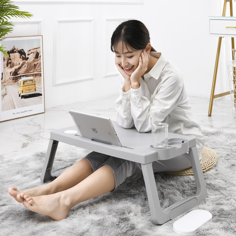 Foldable bed laptop table lazy desk plus high floating window desk small table board dormitory artifact desk