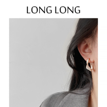 Mosquito-repellent coil ear clip female French style small crowdsourced high level sensual earrings temperament net red summer light lavish decoration 2022 New wave