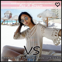 Vito VS beach dress Leah sexy hollow out secret seaside resort swimsuit tassel hot spring sunscreen coat