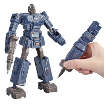 Childrens deformation toy King machine transformer pen robot electronic time Pen adjustable rotatable two-in-one toy