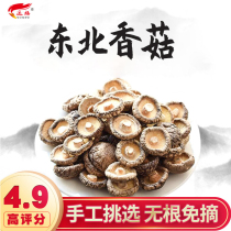 Yunfu Shiitake mushroom Northeast specialty dried mushroom pearl mushroom money mushroom Mushroom Non-wild nutritional mushroom Hazelnut mushroom