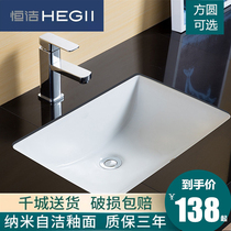 Brand ceramic basin square embedded wash basin toilet marble washbasin Oval with faucet