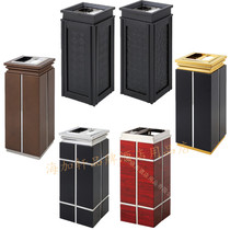 Hotel Shunnan Chinese ash bucket elevator entrance square Tac-toe ash trash can lobby corridor vertical cigarette butt tube