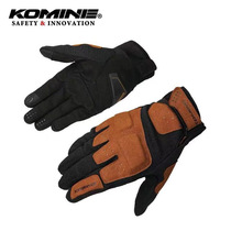 Spring Summer New Motorcycle Retro Touch Screen Reflective Gloves Riding Locomotive Night Vision Reflective Protection GK-227