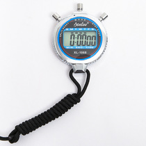1068 stopwatch electronic watch running watch chronometer coach referee special stainless steel metal case stopwatch