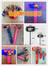 Ground push inflatable hammer size thousand ton hammer cartoon bear animal with Bell air hammer children PVC toy