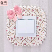 Switch rims cover Decorative Wall Sticker protective sheath Home socket shielded Ugly Beautification Minimalist Modern Panel Protection