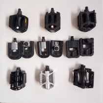 Daxing folding car non-slip aluminum pedal Half-axle folding pedal Giant universal pedal driving battery car pedal