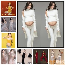 Pregnant woman photo photo costume New Photo Studio Art Photo theme fashion pregnant mother photo photo dress
