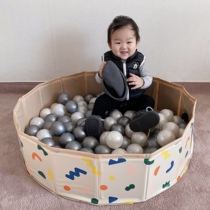 Korea INS childrens ocean ball pool fence foldable indoor household swimming pool baby baby wave pool