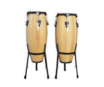 Kangjia drum Conga Kangjia drum tambourine 10 inch 11 inch 10 inch 11 inch bracket set Latin drum