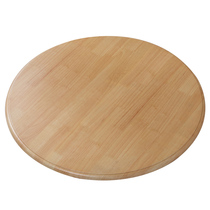 Solid wood dining table round table turntable household rotating disc round table table table walnut log solid wood turntable