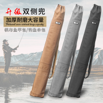 Fish pole bag lightweight canvas 2021 new storage bag thick fishing bag multifunctional fishing bag