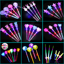 Luminous Rice Grain Stick Pentagram Spring Stick Sparkling Cartoon Fluorescent Stick Concert should aid the childrens toy cargo source