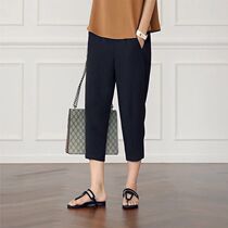 Pregnant women chiffon Capri pants summer 2021 New Korean version loose 7 points slacks thin Haren pants radish pants