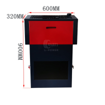 3D four-wheel locator accessories machine chassis dual-screen main chassis cabinet storage integrated mobile various models available