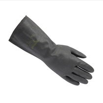 HONYWELL Honeywell 2095020 neoprene anti-chemical glove black acid and alkaline resistant protective gloves