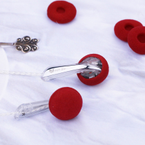 Flat head headphone earplug sleeve solid hollow sponge cover anti-slip reinforced bass anti-leakage sound delivery containing bag