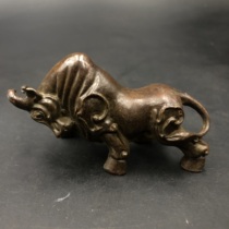 Ancient Play Miscellaneous Collection Antique Grand-Year-Old Tea Favorite Calf Swing Piece Small Pendant